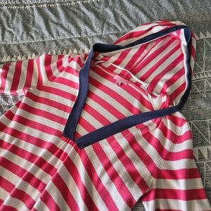 Lilly Pulitzer Pink and White Striped Top